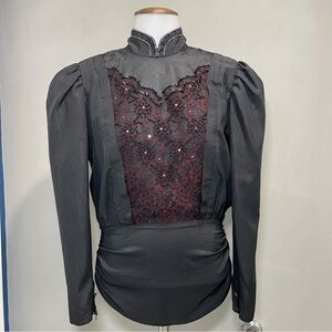 Gothic Black Blouse LEE WONJAE